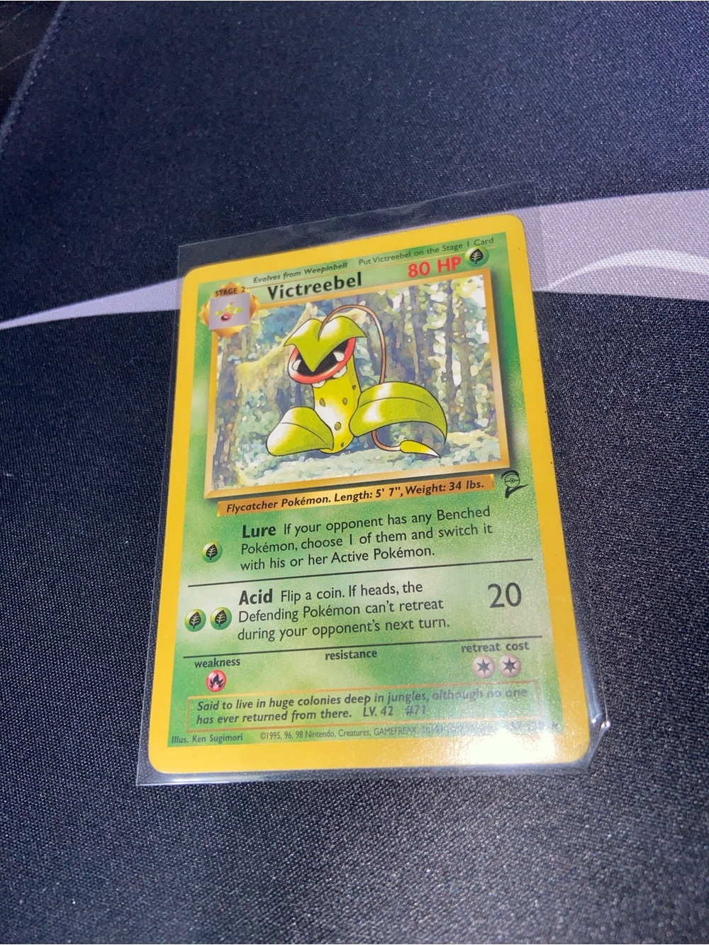 vintage Victreebel 30/64 Jungle expansion set